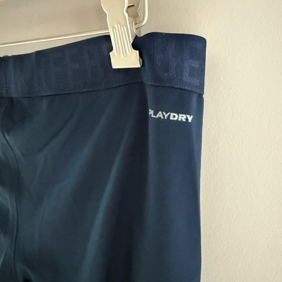 Reebok Women’s Navy Blue Cropped Leggings Size Large - Picture 5 of 5